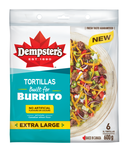 Dempster’s XL Burrito 12&quot; Tortillas